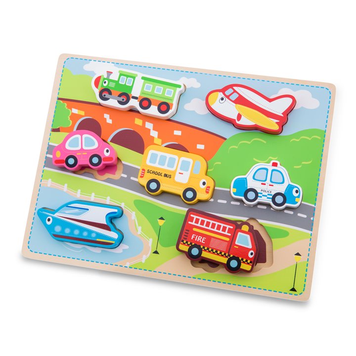Chunky puzzle - transport